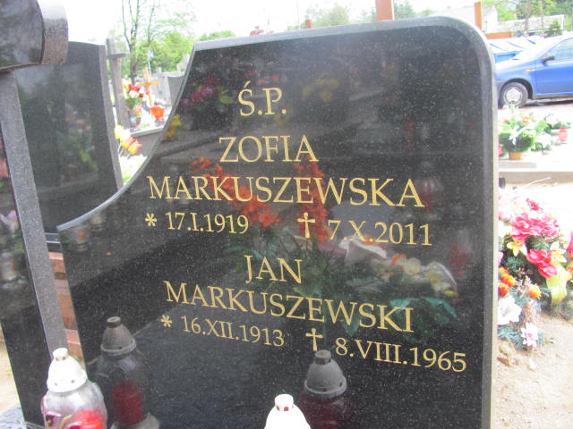 Jan Markuszewski 1913 Pułtusk św. Mateusza - Grobonet - Wyszukiwarka osób pochowanych