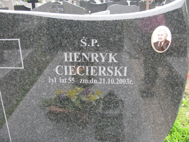 Henryk Jakub Ciecierski 1948 Pułtusk św. Mateusza - Grobonet - Wyszukiwarka osób pochowanych