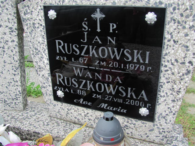 Jan Ruszkowski 1912 Pułtusk św. Mateusza - Grobonet - Wyszukiwarka osób pochowanych