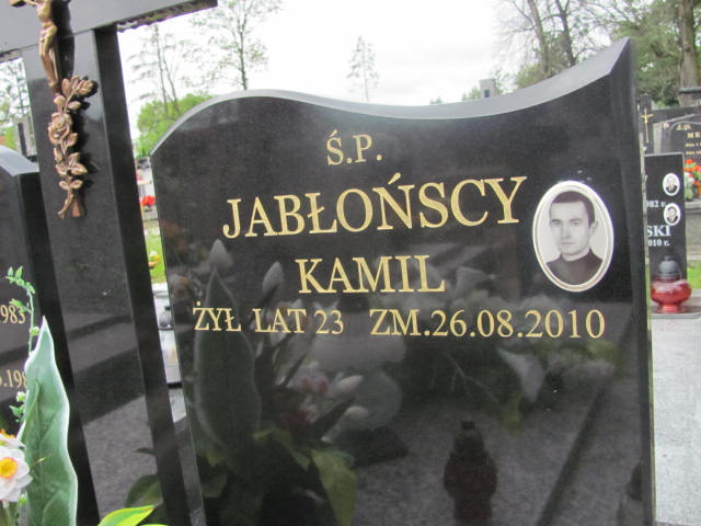 Kamil Jabłoński Pułtusk św. Mateusza - Grobonet - Wyszukiwarka osób pochowanych