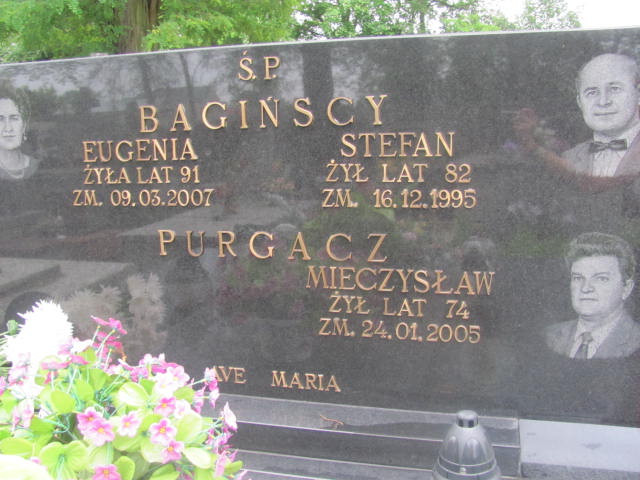 Stefan Bagiński Pułtusk św. Mateusza - Grobonet - Wyszukiwarka osób pochowanych