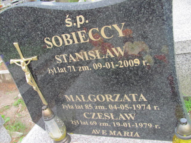 Małgorzata Sobiecka 1889 Pułtusk św. Mateusza - Grobonet - Wyszukiwarka osób pochowanych