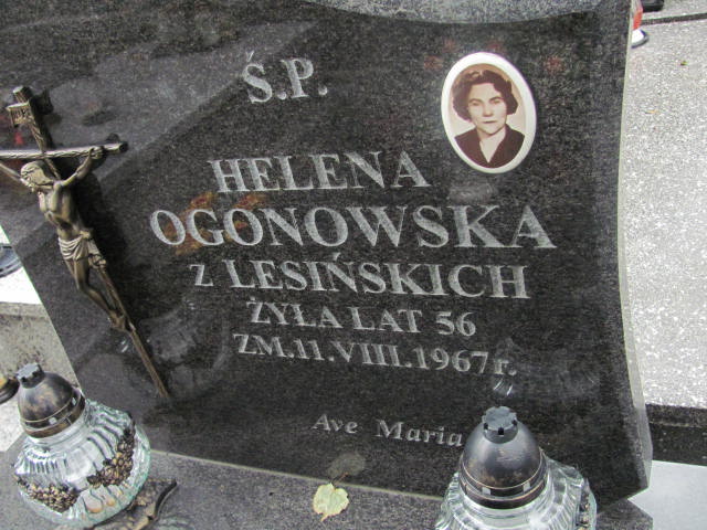 Helena Ogonowska 1914 Pułtusk św. Mateusza - Grobonet - Wyszukiwarka osób pochowanych