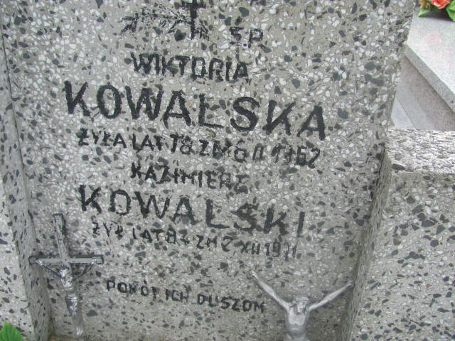 Wiktoria Kowalska 1883 Pułtusk św. Mateusza - Grobonet - Wyszukiwarka osób pochowanych