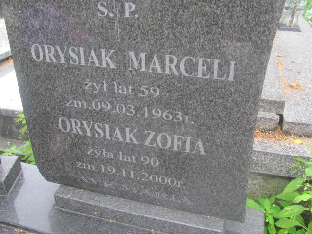 Marceli Orysiak 1904 Pułtusk św. Mateusza - Grobonet - Wyszukiwarka osób pochowanych