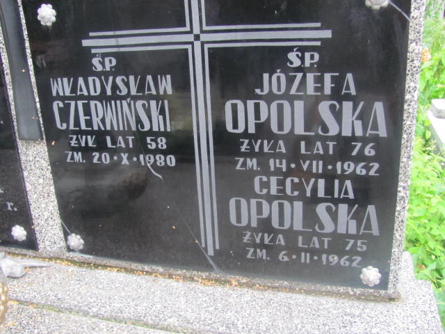 Cecylia Opolska 1887 Pułtusk św. Mateusza - Grobonet - Wyszukiwarka osób pochowanych