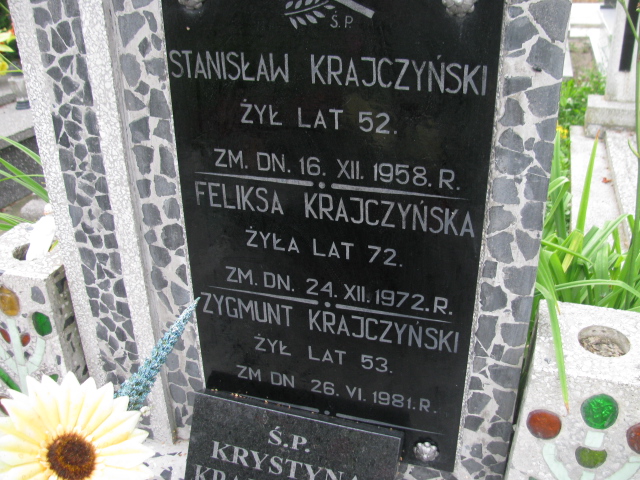 Stanisław Krajczyński Pułtusk św. Mateusza - Grobonet - Wyszukiwarka osób pochowanych