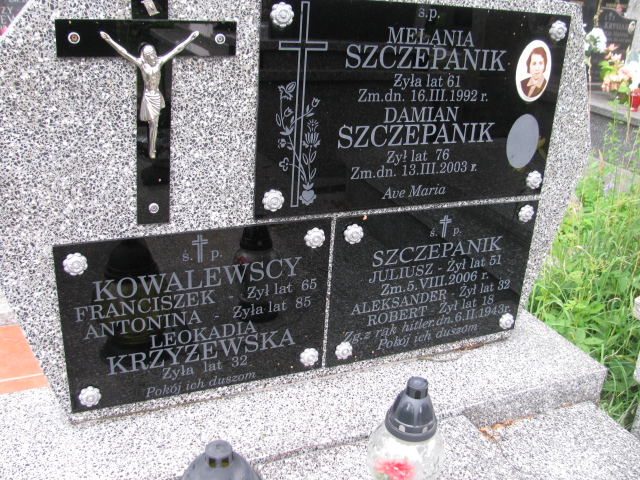 Melania Teodora Szczepanik 1931 Pułtusk św. Mateusza - Grobonet - Wyszukiwarka osób pochowanych