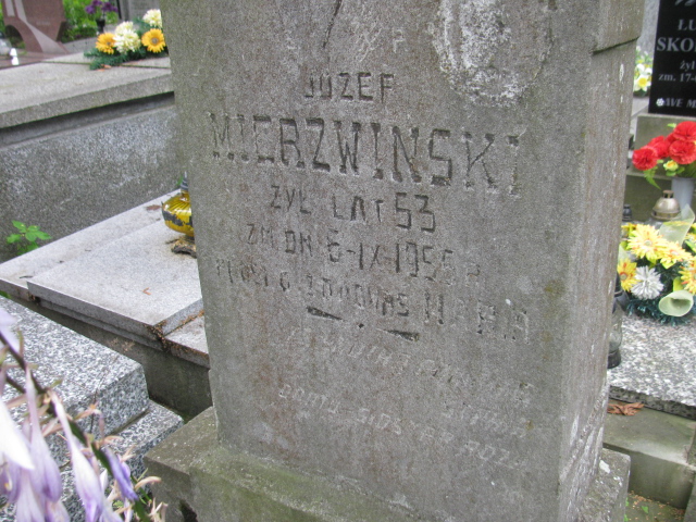 Józef Mierzwiński Pułtusk św. Mateusza - Grobonet - Wyszukiwarka osób pochowanych