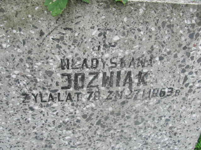 Władysława Jóźwiak 1905 Pułtusk św. Mateusza - Grobonet - Wyszukiwarka osób pochowanych