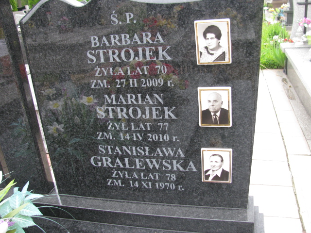 Marian Strojek Pułtusk św. Mateusza - Grobonet - Wyszukiwarka osób pochowanych