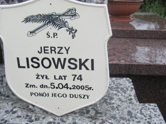 Jerzy Lisowski Pułtusk św. Mateusza - Grobonet - Wyszukiwarka osób pochowanych