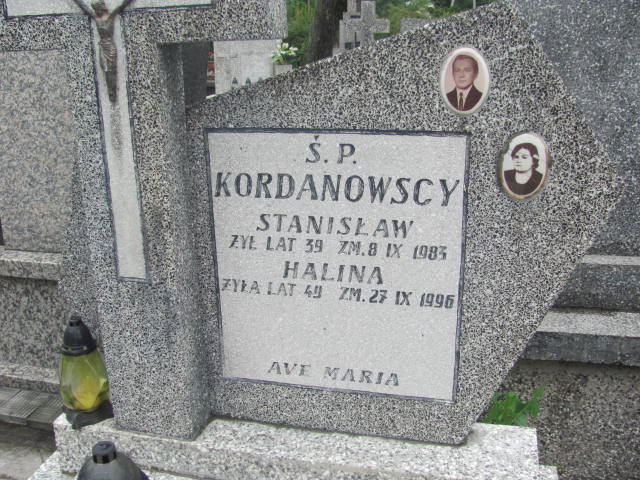 Grób Stanisław Kordanowski