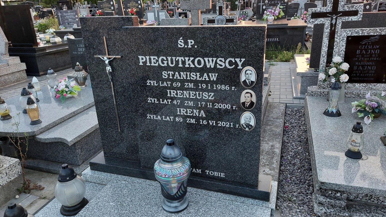 Grób Eugeniusz Piegutkowski