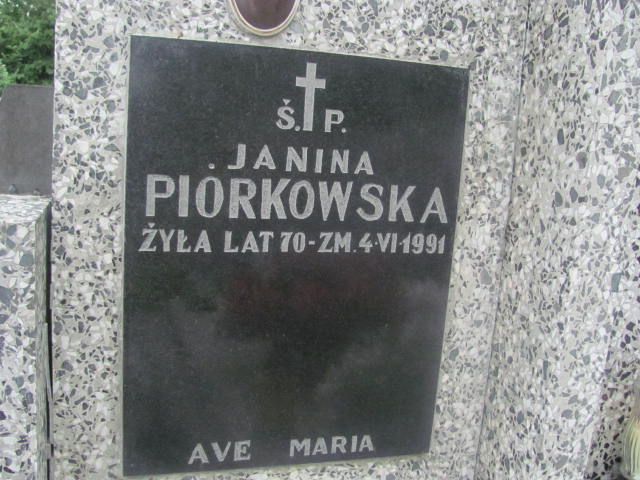 Władysław Piórkowski 1920 Pułtusk św. Mateusza - Grobonet - Wyszukiwarka osób pochowanych