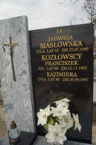 Franciszek Kozłowski 1904 Pułtusk św. Mateusza - Grobonet - Wyszukiwarka osób pochowanych