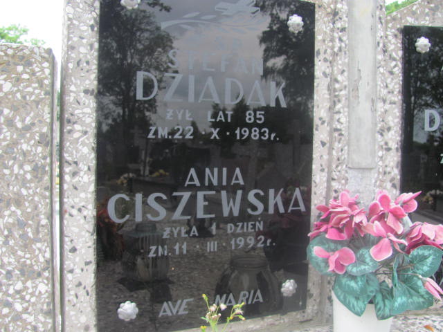 Jadwiga Dziadak 1903 Pułtusk św. Mateusza - Grobonet - Wyszukiwarka osób pochowanych