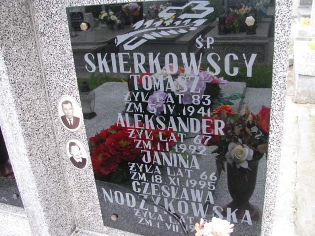 Tomasz Skierkowski Pułtusk św. Mateusza - Grobonet - Wyszukiwarka osób pochowanych