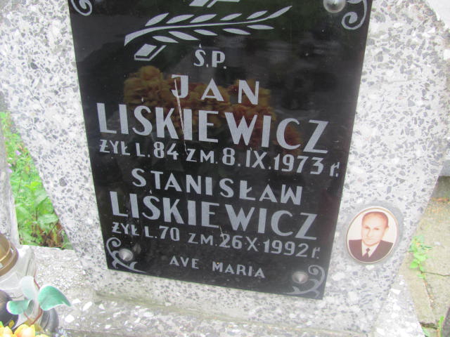 Grób Jan Liśkiewicz