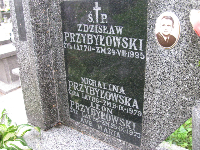 Grób Michalina Przybyłowska