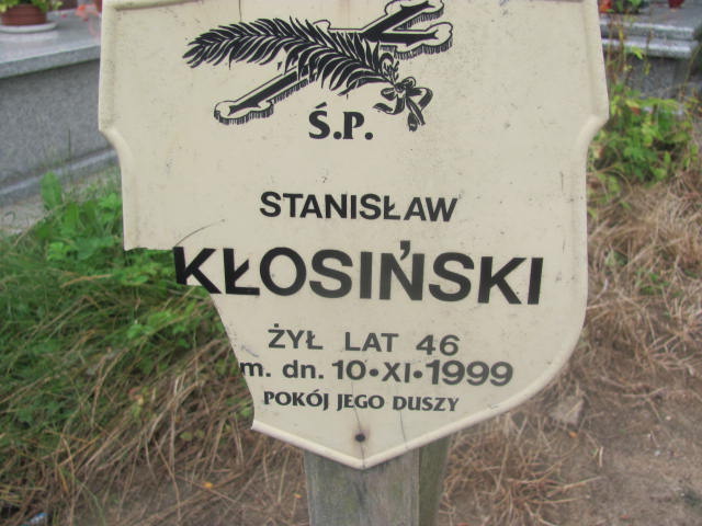 Tadeusz Kłosiński 1940 Pułtusk św. Mateusza - Grobonet - Wyszukiwarka osób pochowanych
